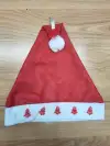 High-end velvet Christmas hats, Christmas festival decoration party supplies, adult Christmas hat factory direct sales details Picture